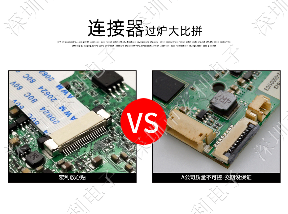 宏利FPC插座翻盖式FFC间距0.5mm 60p针脚位H2.0mm 前插后翻连接器