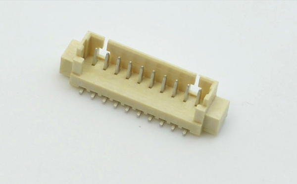 MX1.25MM耐高温立贴PCB插座头 1.25间距2PIN 线对板连接器 接插件