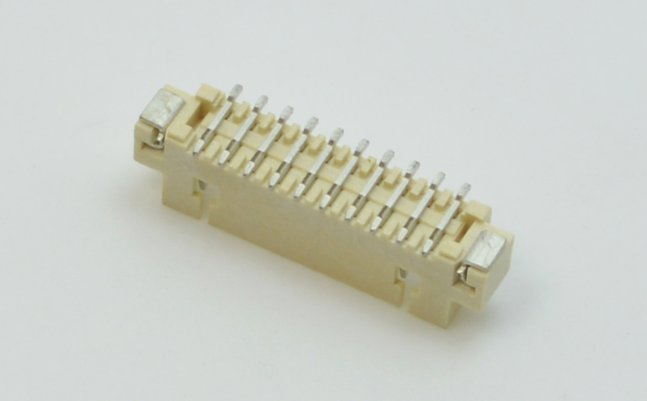 MX1.25MM耐高温立贴PCB插座头 1.25间距5PIN 线对板连接器 接插件