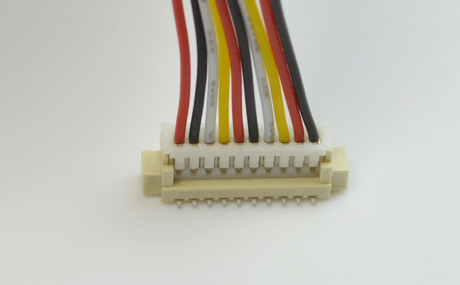 MX1.25MM耐高温立贴PCB插座头 1.25间距6PIN 线对板连接器 接插件