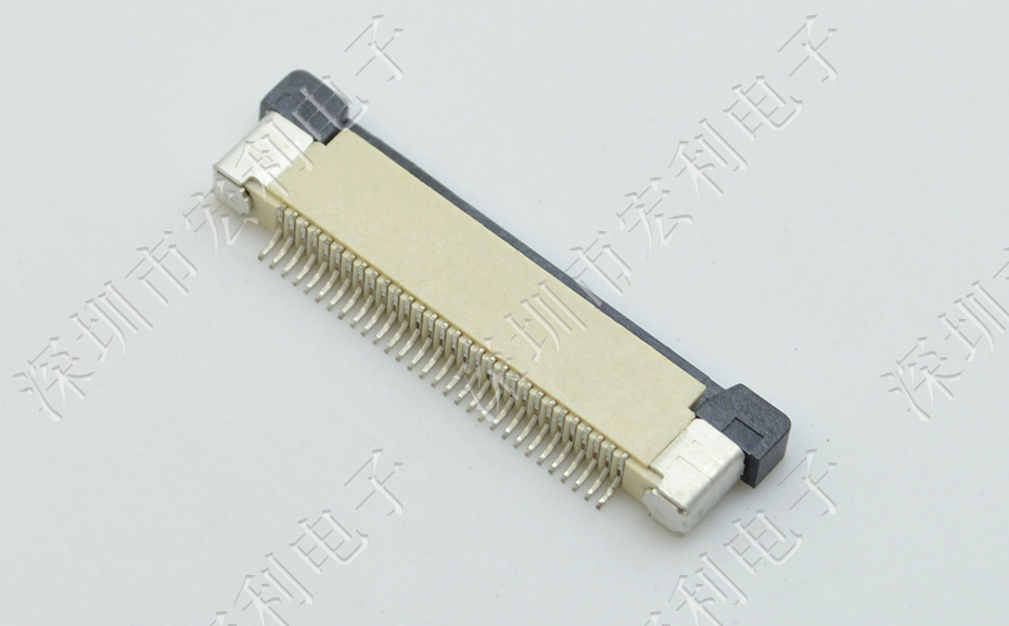 FFC/FPC连接器 37p 37pin 0.5mm间距 FPC座 抽屉式上接 排线插座