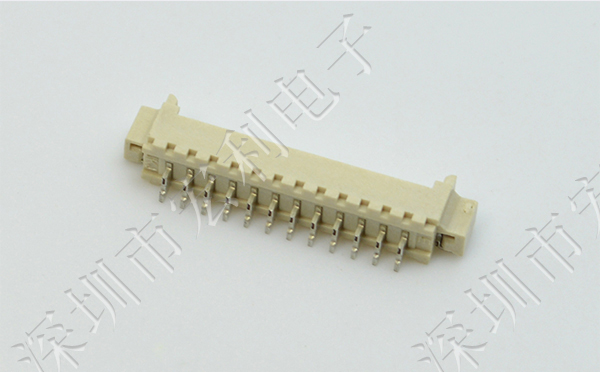 MX1.25-7P卧式贴片连接器SMD插座wafer母座条型接插件MX座子