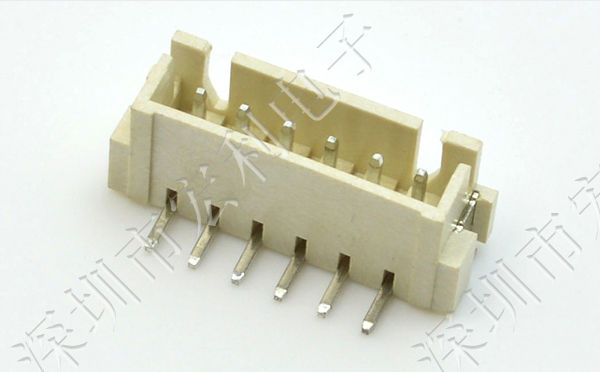 XH2.5mm间距 立式 SMT贴片连接器2P立贴接插件耐高温母插座