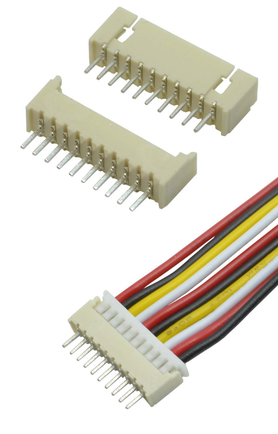 1.25MM 直针 针座 立式 直脚 1.25间距 8A 连接器座子,宏利